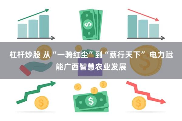 杠杆炒股 从“一骑红尘”到“荔行天下” 电力赋能广西智慧农业发展